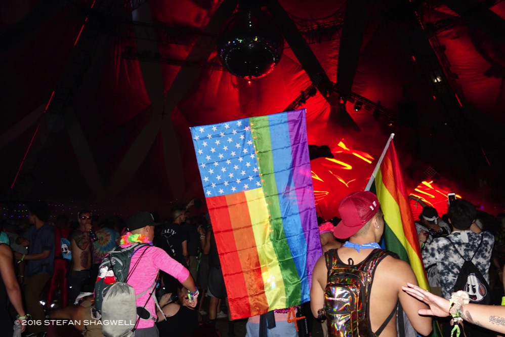 EDC Las Vegas 2016 8 Neon Garden Gay Flag Orlando Strong