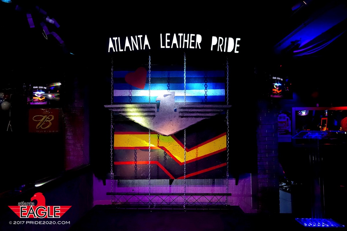 atlanta eagle leather bar pride stage